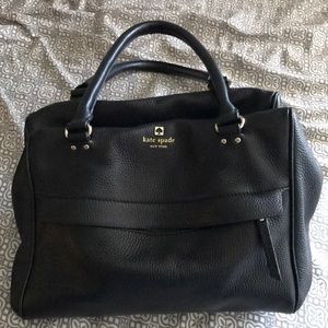 Black Kate Spade slouchy purse - Shelby/Grant Park